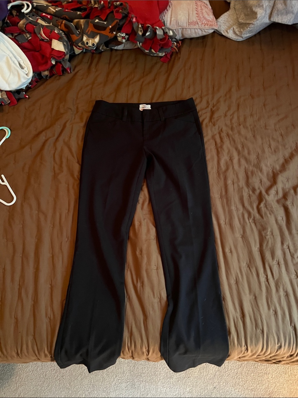 Merona Black Straight-Leg Ponte Pants